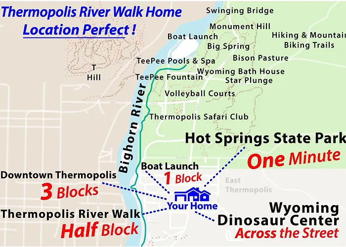 Let's Go Wyoming: Riverfront Retreat At Hot Springs State Park * Thermopolis